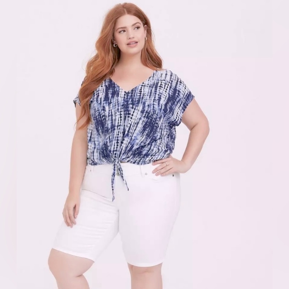 TORRID Women’s Tie Dye Button Up Top